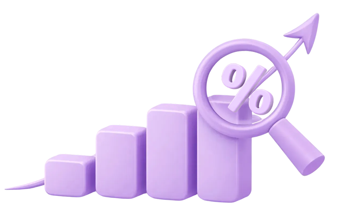 Growth analytics illustration